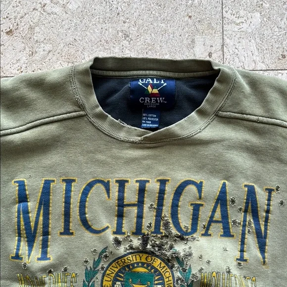 Vintage Michigan Wolverines Football Crew sweater - Picture 2 of 6